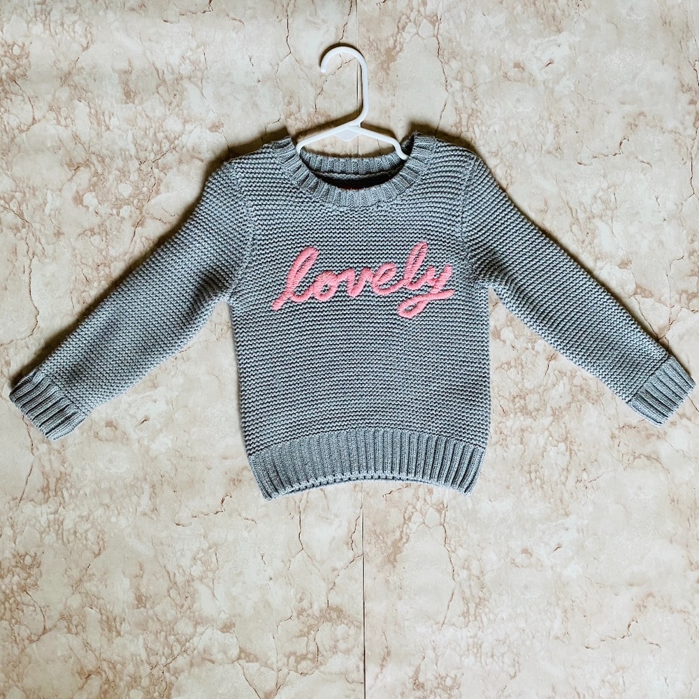"lovely" Toddler Girls sweater
